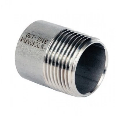 Weld Nipple Stainless Steel 316 BSP 1/8" To 6" - Rated 150LB - Next Day Delivery