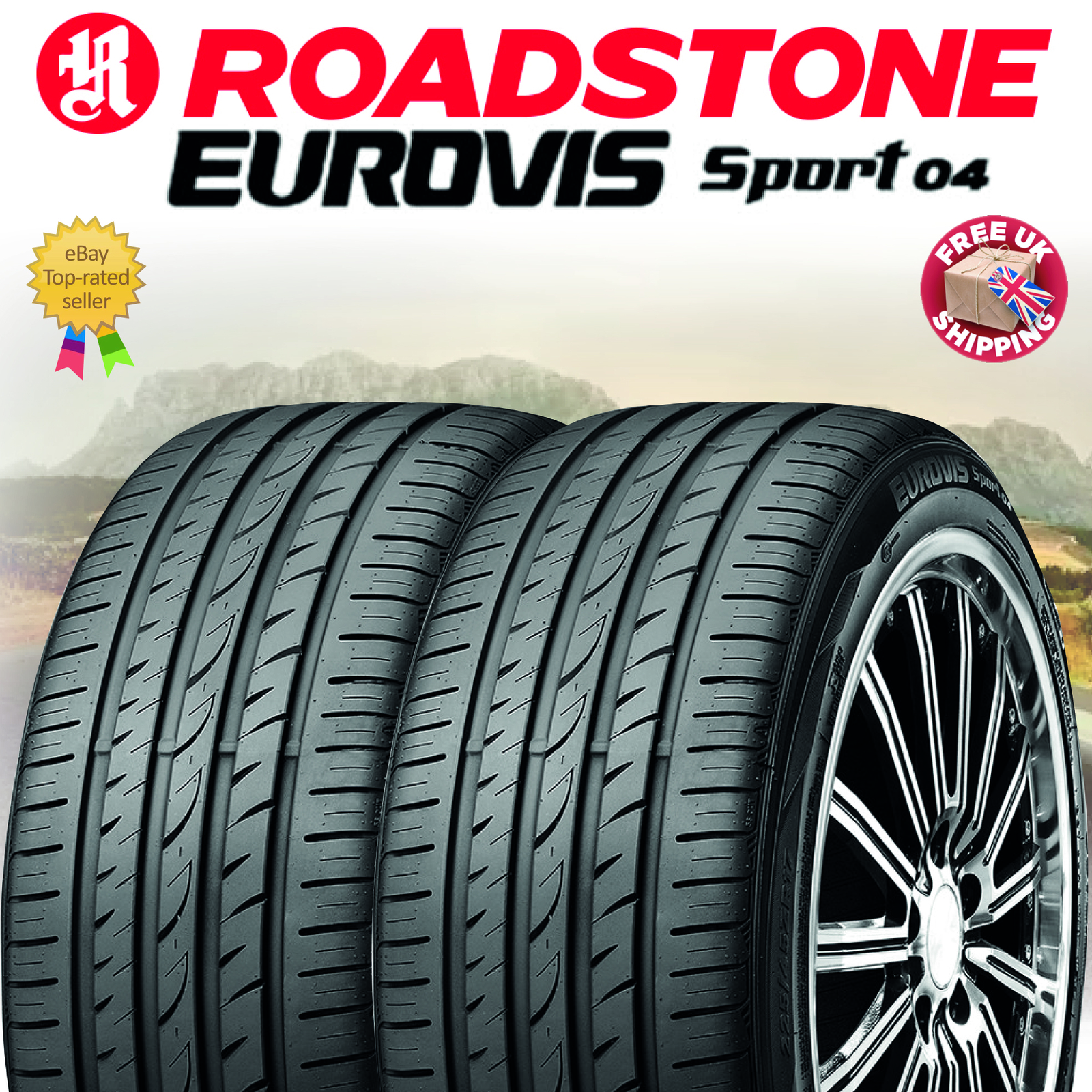 X2 205 40 17 84W XL Roadstone MIDRANGE Tyres BY NEXEN Amazing C,B