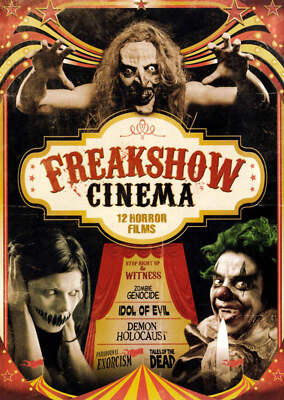 Freakshow Cinema (12-Horror Films) DVD