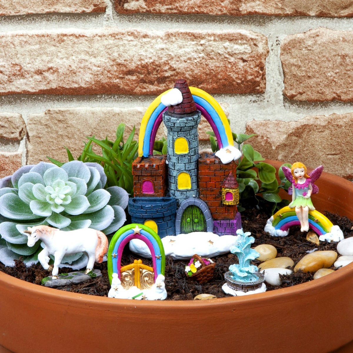 Secret Fairy Garden Accessories Enchanted Forest Woodland Magical