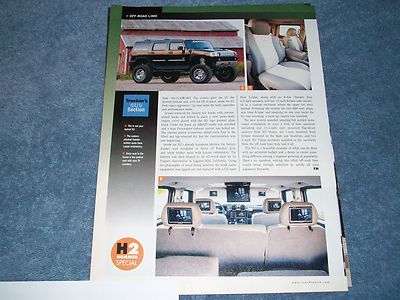 2003 Hummer H2 Custom Lifted Article 