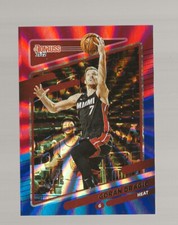 VO) 2021-22 Panini Donruss Goran Dragic Red Blue Lazer 13/15 Miami Heat