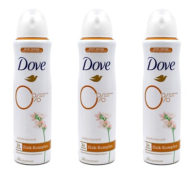 Deodorant Dove Zink-Komplex Apfelblütenduft Deo Spray , 3x150ml EAN8720181277795