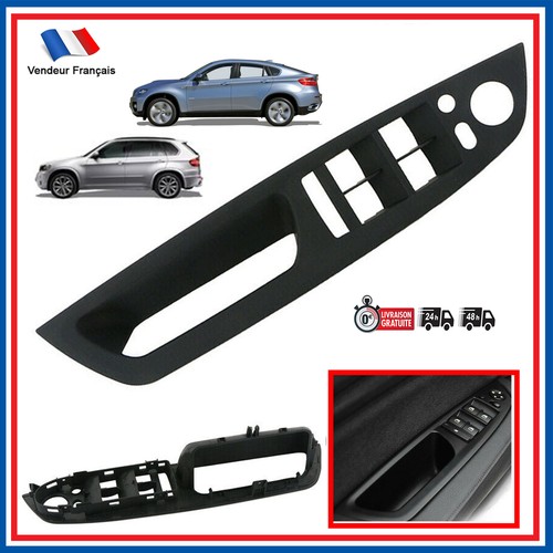 Set Maniglia E Bracciolo Interno Per BMW X5 X6 F15 F16 2014-2018 – Colore Bianco Beige, Lato Destro, Viviance
