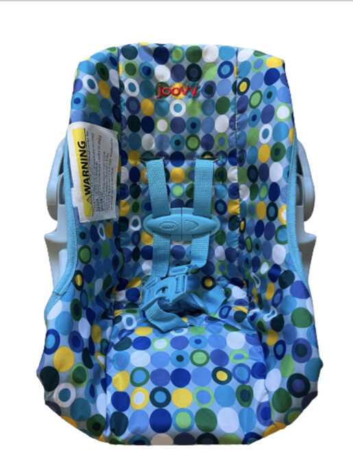 Joovy Doll Or Stuffed Toy Car Seat, 20 Inch Dolll Car Seat, Blue Dot