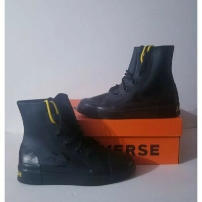 Converse X Ambush Pro Leather Hi 167278C Black/Yellow Mens 6.5 Womens 8 Converse X Ambush Pro Leather Hi 167278C Black/Yellow Mens 5  main image 2