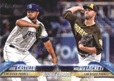 2018 Topps Update #US169 Jose Castillo/Walker Lockett NM-MT+ RC Padres J2M