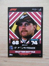 Valtteri Bottas "Alfa Romeo Sauber" autograph signed trading card Topps