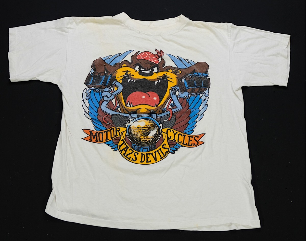 Rare Vintage Taz Taz's Devils Motorcycles Looney Tunes