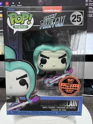 Funko Pop Digital Ember McLain #25 Exclusive 1550 PCS Danny Phantom - Hard Stack