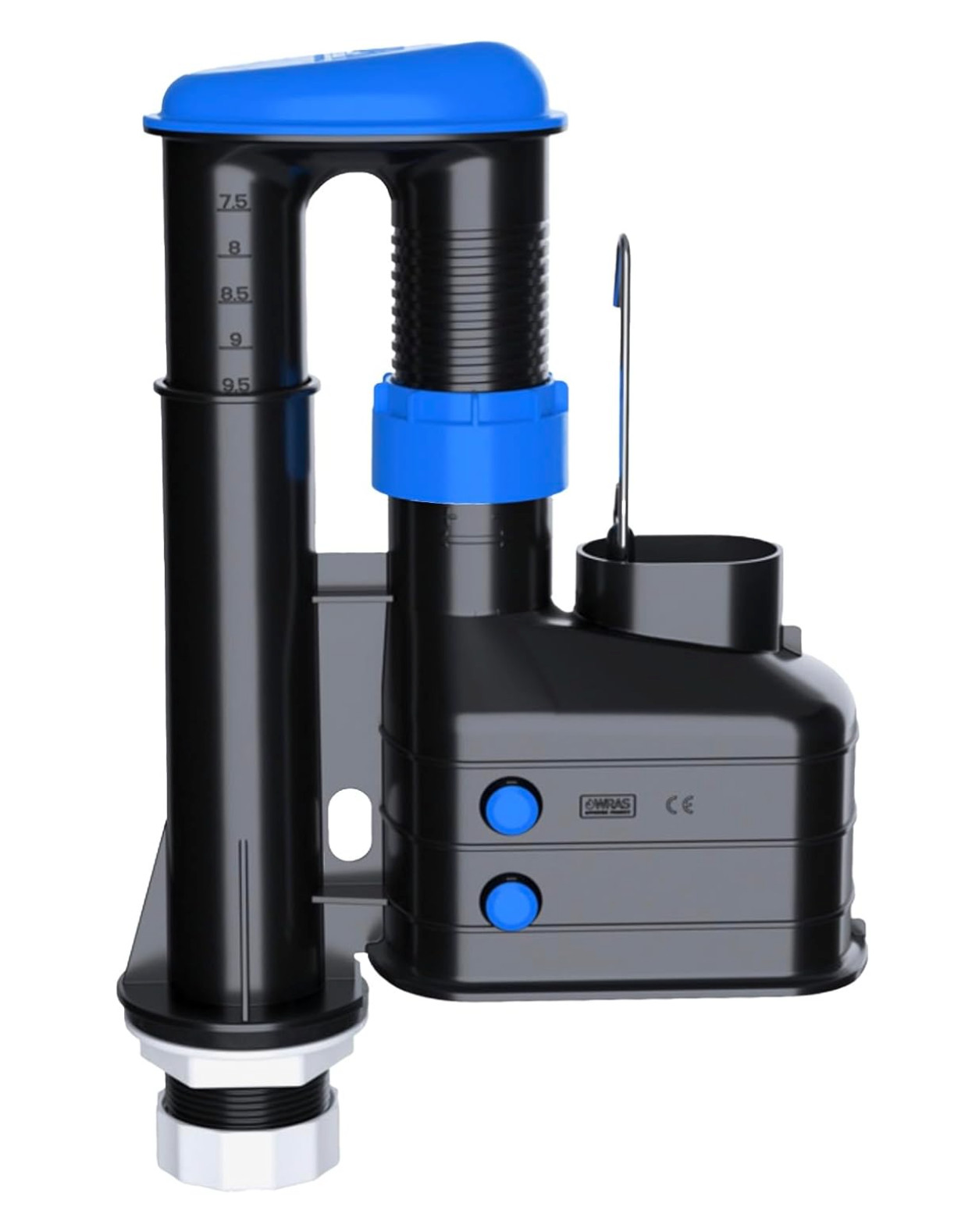 PlumbEZ Dual Flush Toilet Syphon Adjustable 7.5"" to 9.5""
