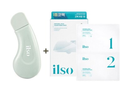 ilso Natural Mild Clear Nose Pack 5ea + Deep Clean Master? Mitesserentfernung &