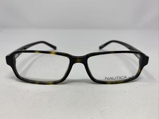 Nautica N8050 310 53-15-140 Tortoise Plastic Full Rim Eyeglasses Frame AR83