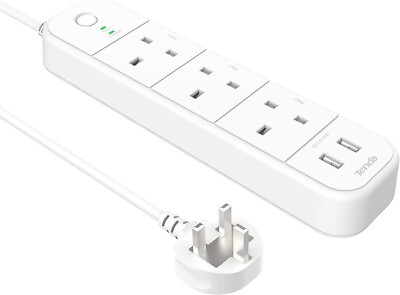 Smart Plug Tenda SP15 Smart Steckdosenleiste WLAN Stecker Alexa & Google, Überspannungsschutz