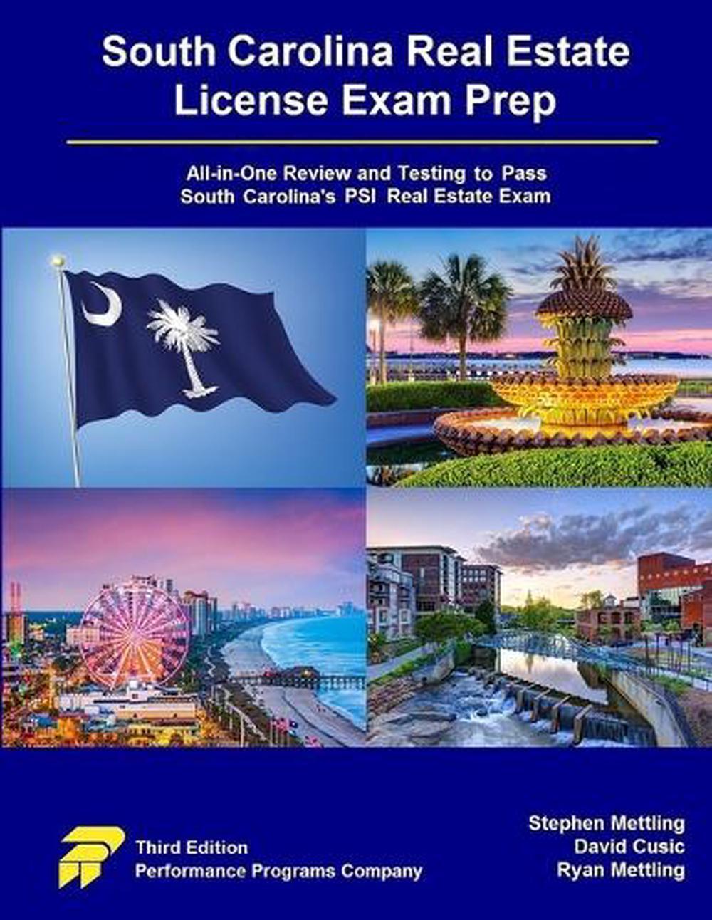 South Carolina Real Estate License Exam Prep AllinOne Review and Testing to P eBay