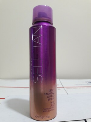 VICTORIA'S SECRET SELF TAN TINTED BODY SPRAY CONTINUOUS APPLICATION 3.72 oz