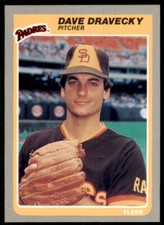 1985 Fleer Dave Dravecky Baseball Cards #30