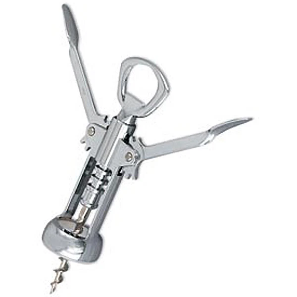 Sacacorchos estilo ala mariposa vintage vino champán abrebotellas barra herramienta Foto 3 de 3