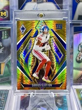 2024 Phoenix Gold Hyper Prizm Numbered /10 Holo Darius Slayton New York Giants