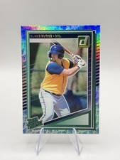 Blake Burke 2025 Panini Donruss Rockets #179 Milwaukee Brewers Trading Card MLB