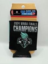 2024 NY Liberty WNBA Finals Champions Can Cooler WinCraft 2-Sided NEW