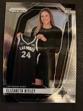 2024 Panini Prizm WNBA - Elizabeth Kitley #140  (RC) Las Vegas Aces