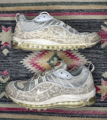 Size 10 - Nike Supreme x Air Max 98 Snakeskin Used