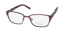 NEW VERA WANG LUXE ILYA EYEWEAR METAL  PLASTIC 48-17-135 FULL-RIM RED BE CAT