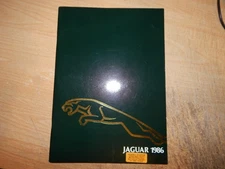 JAGUAR DAIMLER 1986 RANGE BROCHURE (UK)  XJ6 3.4 & 4.2, XJ12, XJS  ref: JAG86/01
