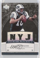 2007 UD Premier Patch 3 Holofoil 8/10 Chad Pennington #PP3-PE Patch 0c3