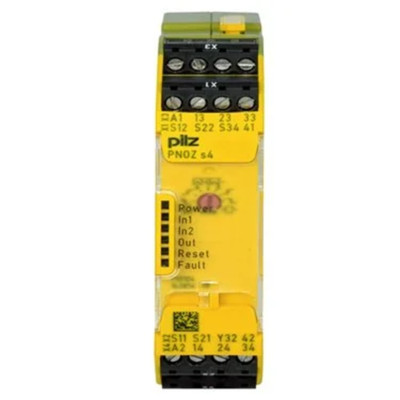 Pilz PNOZ-S4-24VDC-3N/O-1N/C Safety Relay