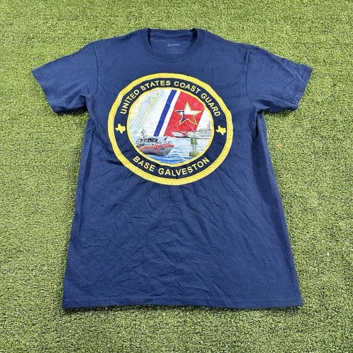 COAST GUARD STATION GALVESTON SHIRT Size S NWOT SOFFE video thumbnail