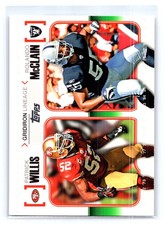 2010 Topps Patrick Willis / Rolando McClain Gridiron Lineage #GL-WM