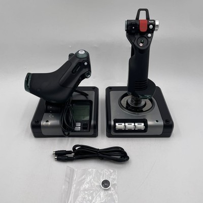Logitech G X52 Pro USB Flight Control System - HOTAS Joystick and