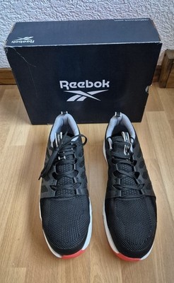 Reebok Arbeitsschuhe Fusion Flexweave Work S1P Gr. 46 schwarz/weiß/orange 