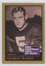 1991 Enor Pro Football Hall of Fame George McAfee #95 HOF 0w6