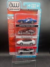 Auto World Deluxe True 1:64 Scale 4-Car Set Limited Edition