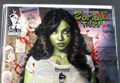 SHIKARII ZOMBIE TRAMP WET TRADE DAN MENDOZAS STILL COMICS ELITE LTD 250 XX194