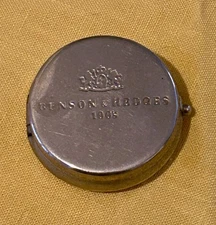 Vintage Benson & Hedges 100's Silver Plated Portable Travel Ashtray