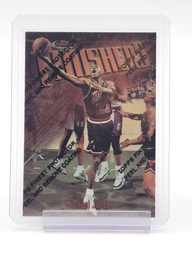 MICHAEL JORDAN 1997-98 TOPPS FINEST FINISHERS #39 BULLS Q3562