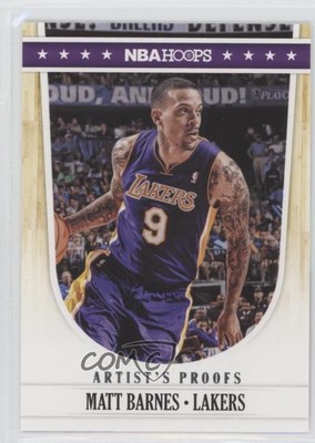 2011-12 NBA Hoops Artist's Proofs Matt Barnes #96 0c4