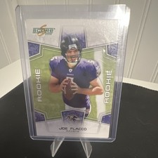 Score Joe Flacco Rookie #344 Baltimore Ravens NFL Football Trading Card 2008. rookie card picture