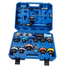 18PCS Coolant Pressure Tester Kit,Radiator Pump Pressure Tester Kit for 