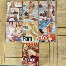 Vintage 2002 Maxxim Magazine Bundle Lot