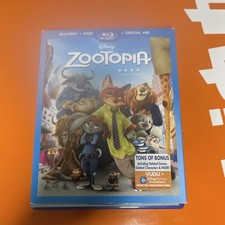 Disney Zootopia Blu-ray DVD Digital HD Deleted Scenes Family 2016
