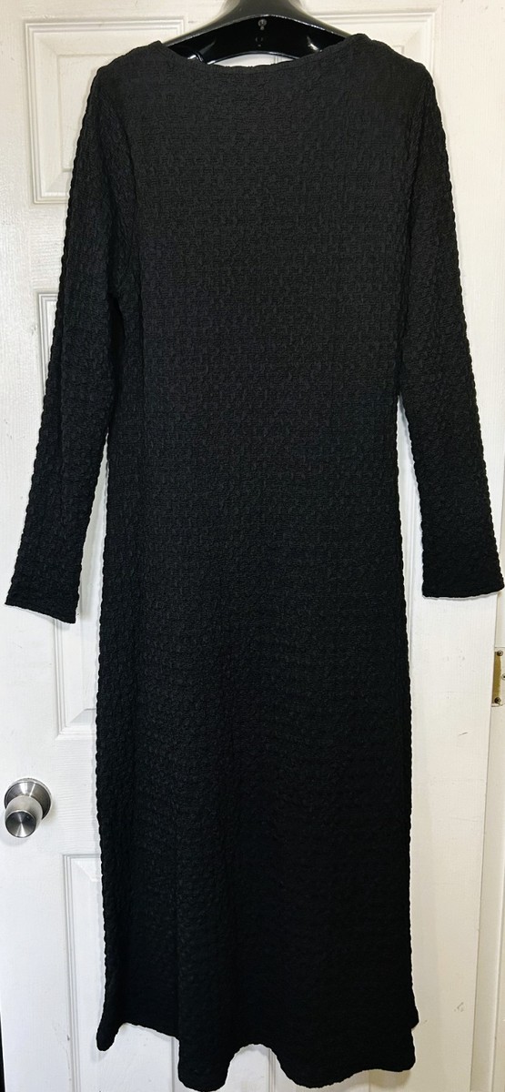 long black dress primark Women's Black Strappy Midi Dress