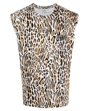 Moschino Underbear Tank Top A89019418 Men's Cotton Multicolor