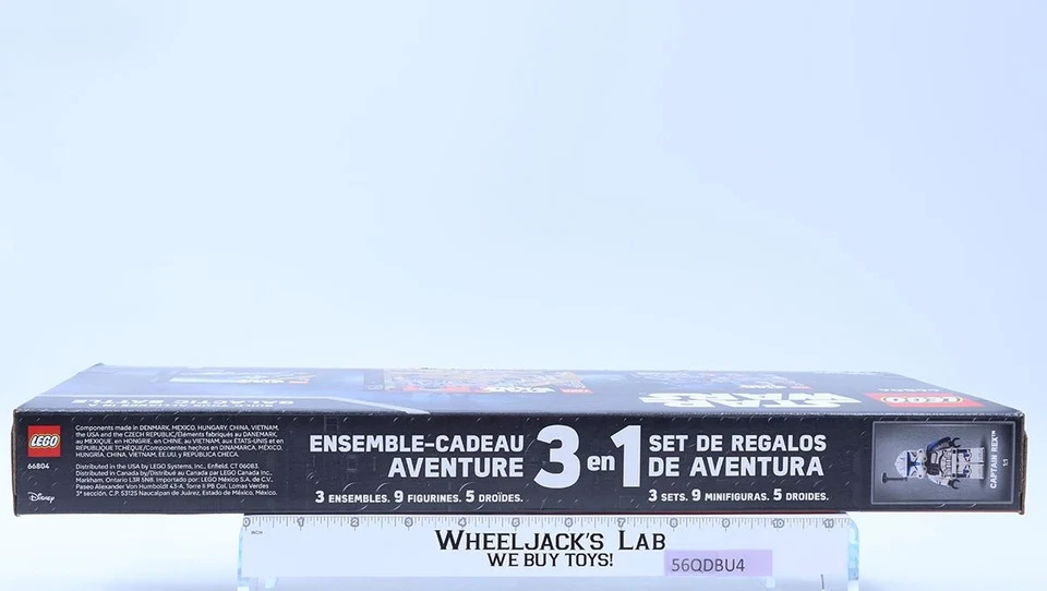 #66804 Juego de regalo de aventura 3 en 1 Lego Walmart Excl. Star Wars 2025 nuevo precintado Foto 4 de 4