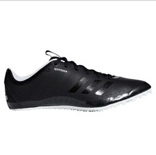 adidas Sprintstar Men's Track  Field Sprint Spikes B37502 Black/White Size 8