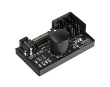 12V 4 Pin PC Case Fan Speed Controller 6 Fans Support, 4-Pin PWM Fan Cooling ...